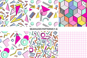 Memphis Design Patterns And Shapes