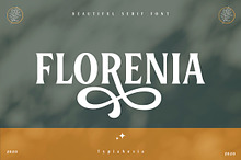 Florenia Display Serif