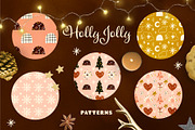Abstract Christmas — Holly Jolly, a Texture Illustration by adwintash (Thumbnail 8 of 16)