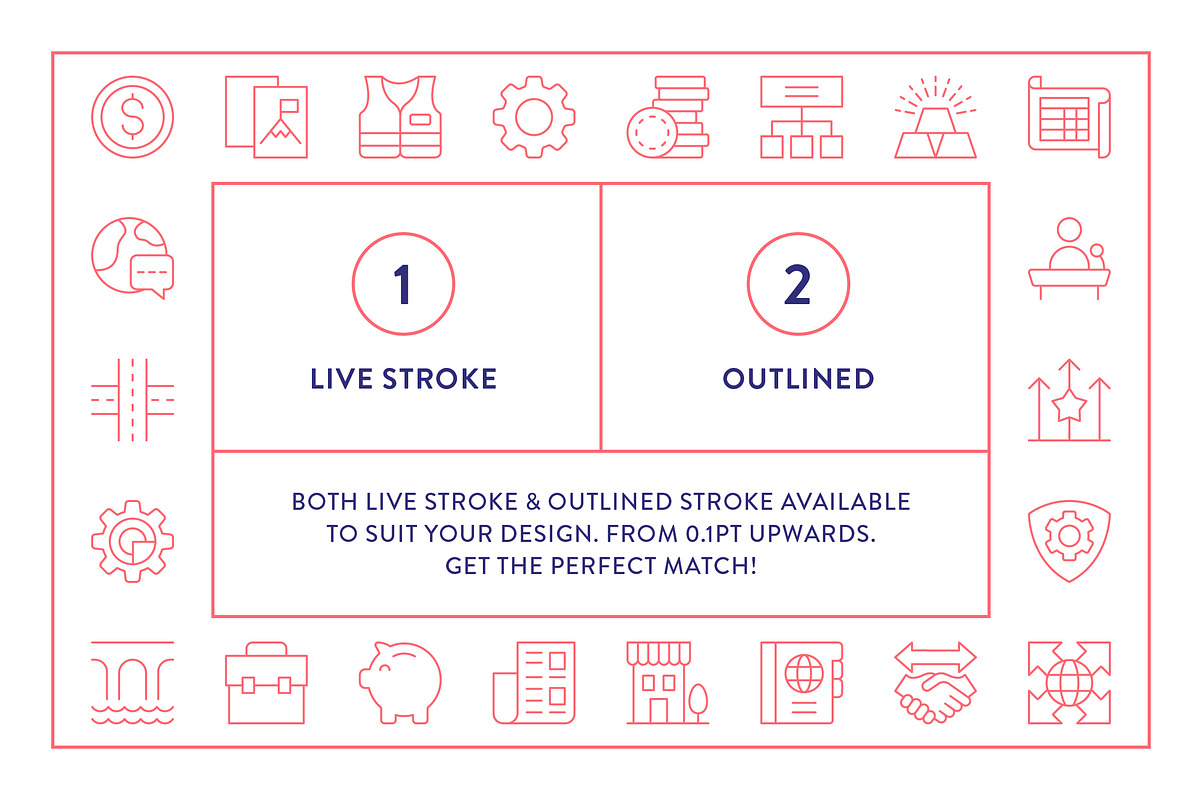 Economy Line Icons, an Outline Icon by Made by Made (Photo 4 of 7)