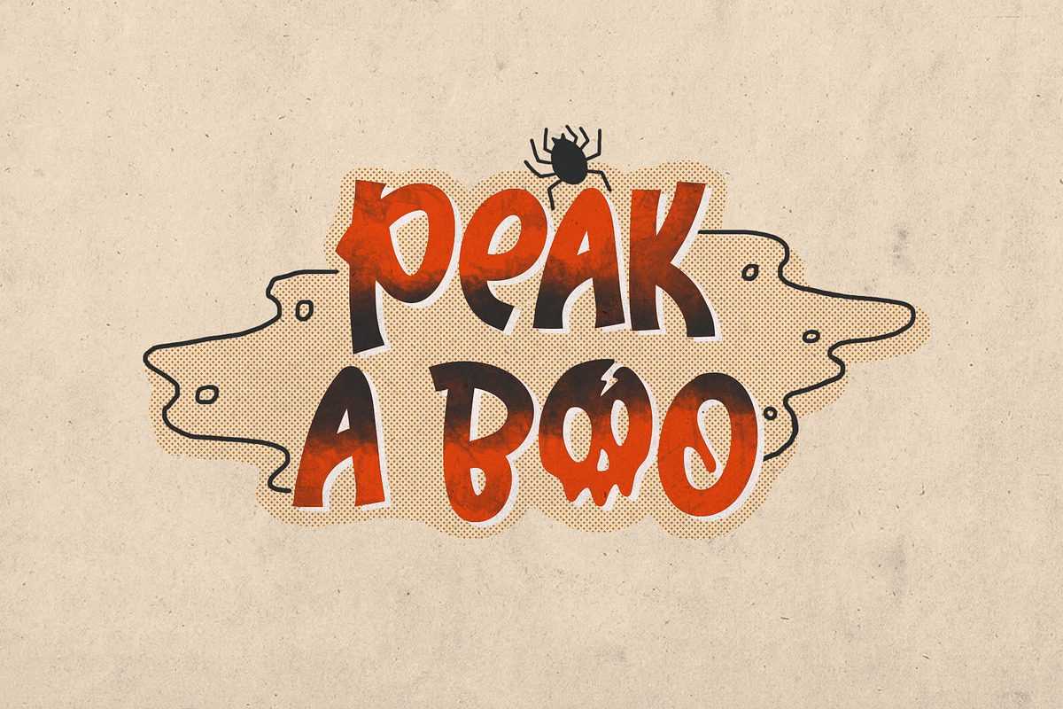 Horror Typeface, a Font by giemons™ (Photo 6 of 6)