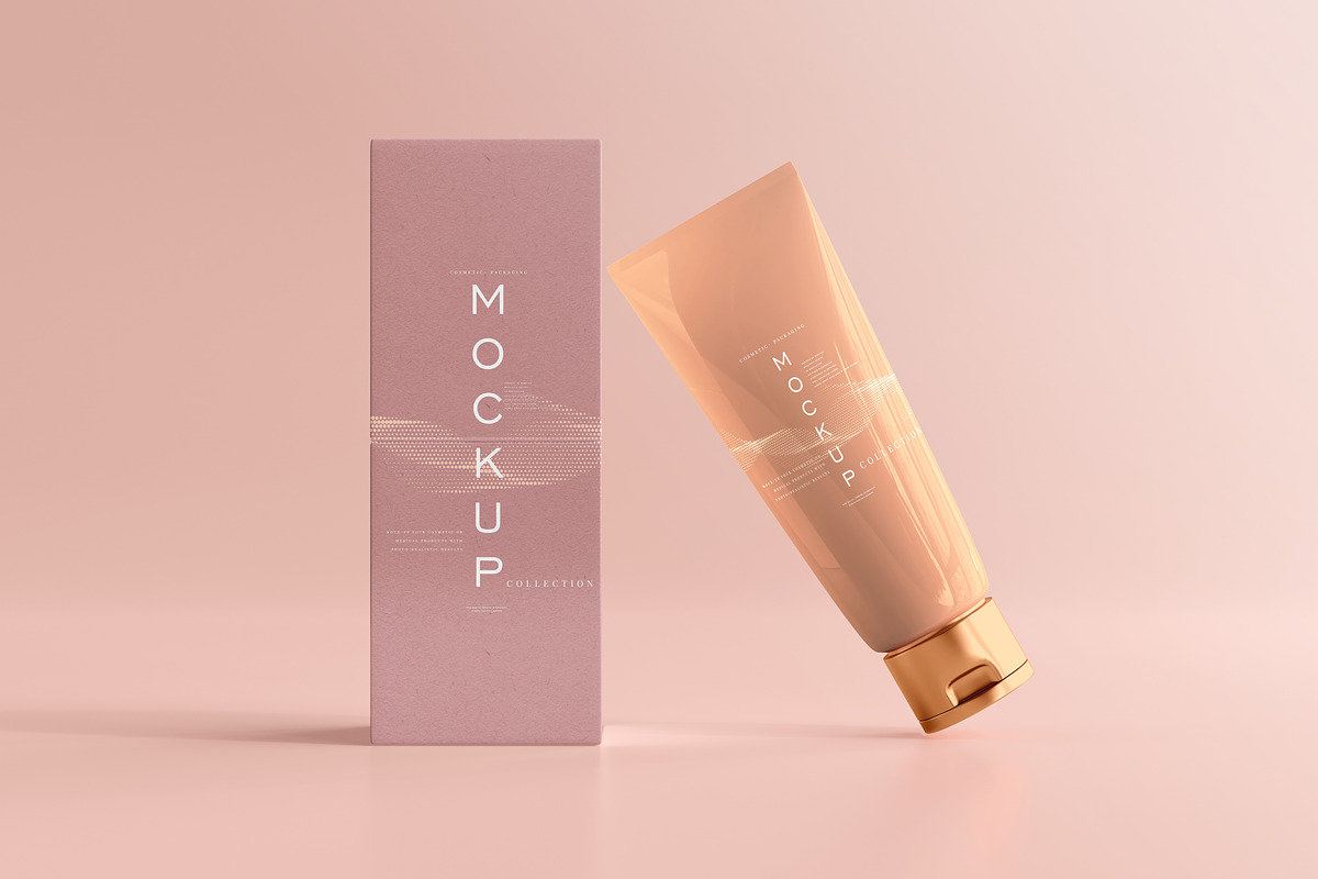 390+ Cosmetic Branding Mockup Scenes, a Cups & Container Mockup by pmvch (Photo 252 of 367)