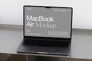 MacBook Air Mockup PSD, a Mac Mockup by Feel This (Thumbnail 2 of 3)
