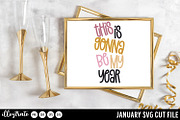 January SVG Cut Files for Cricut, an Illustration by illuztrate (Thumbnail 6 of 12)