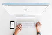 Big White Mock-Up, a Product Mockup by Freeman Studio (Thumbnail 39 of 45)