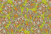 3 Fabfic Paisley seamless patterns, a Background Graphic by antalogiya (Thumbnail 3 of 4)
