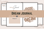 Dream Journal | KDP Interior, a Templates & Theme by KDPISH (Thumbnail 1 of 4)
