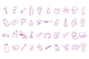 Skincare Handrawn Illustration, an Object Graphic by SLAB! Design (Thumbnail 2 of 2)
