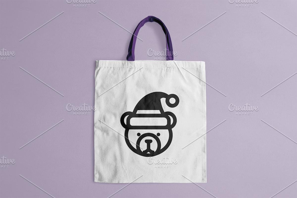 Bear Festive Mascot Logo Design, a Branding & Logo Template by Vectorium Studio (Photo 2 of 2)