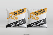 Square pillow mockup bundles, a Merchandise Mockup by Ambo Ampeng (Thumbnail 7 of 32)