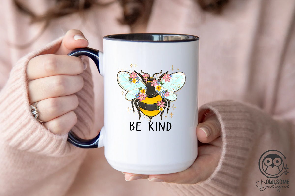 Bee Kind Png Sublimation Sublimation, a Graphic by Owlsome.Designs (Photo 4 of 6)