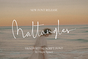 Maltangles - Signature Font, a Font by Haps Space (Thumbnail 1 of 10)
