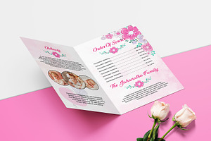 Child Funeral Template - V979