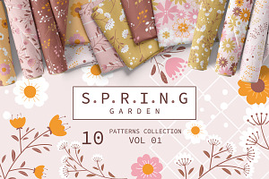 Spring Garden Patterns Vol 01