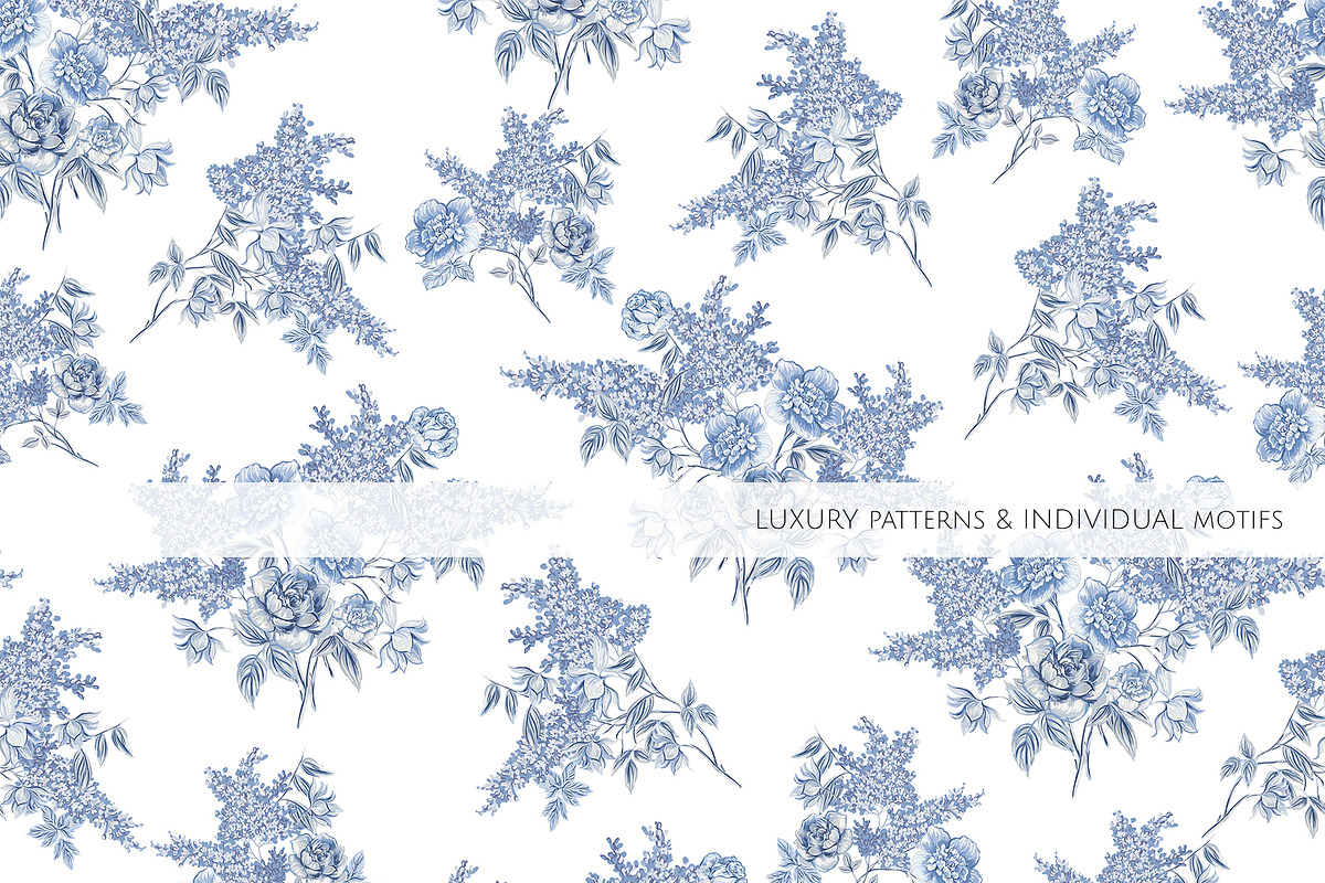 LASCANA GARDEN, Luxury Print Pattern, a Pattern Graphic by HannaStudio (Photo 3 of 9)