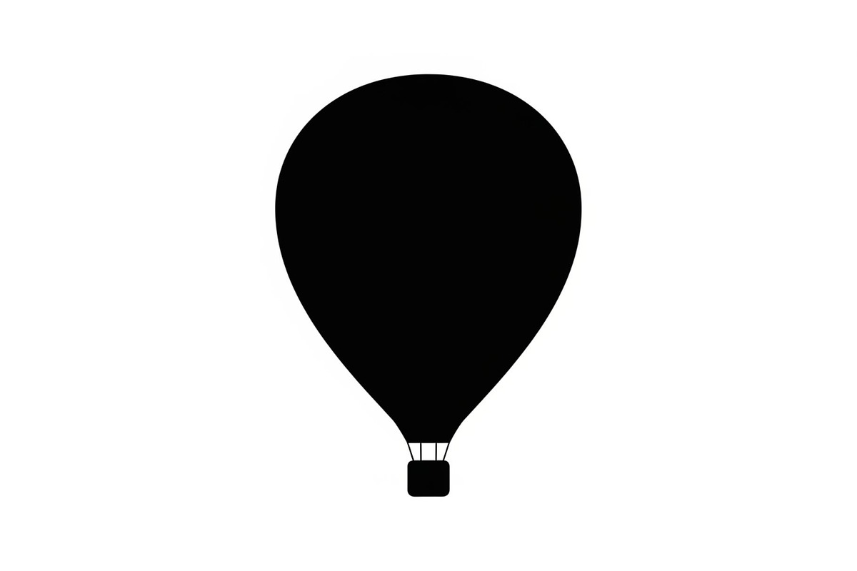 Hot Air Balloon Silhouette Bundle, an Illustration by Designer_Momina (Photo 33 of 51)