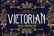 Victorian - Vintage Display Font
