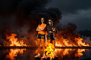 Athlete Inferno AI Digital Backdrops, a Background Graphic by 3Motional (Thumbnail 3 of 15)