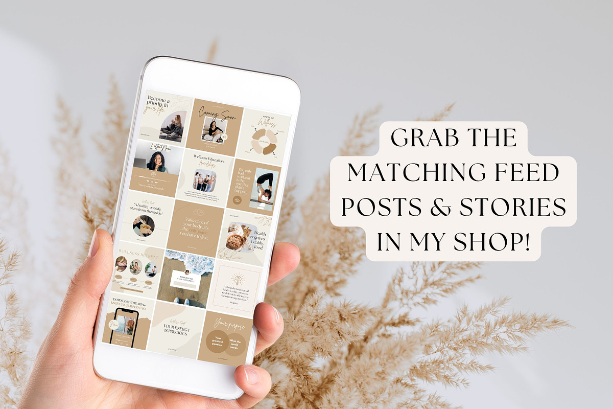 Health Instagram Highlight Covers, a Social Media Template by Ciera Design Templates (Photo 7 of 7)