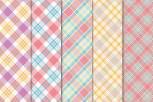 Digital Papers Plaids