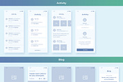 Collector iOS Wireframe UI Kit, a Wireframe Template by Creatoly (Thumbnail 7 of 18)