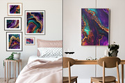 Iridescent Marble Illustration, a Decorative Illustration by Housui Patterns (Thumbnail 4 of 12)