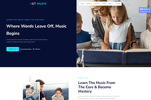 GT Muzic - Music Class WP Theme