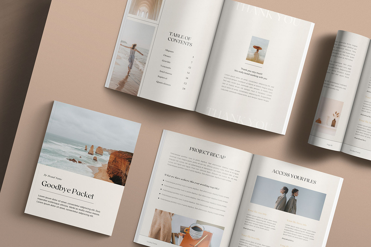 Client Service Experience Templates, a Magazine Template by Sierra Creative Studio (Photo 14 of 17)