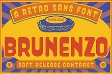 Brunenzo - Classic Retro Condensed
