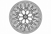 Elegant Hand-Drawn Mandala Designs B, an Object Graphic by BIPLOB EXPERT (Thumbnail 5 of 14)