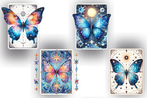 Magic And Celestial Butterfly Tarot