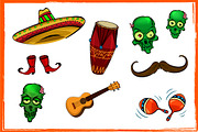 Tequila bundle, font, mascots & more, a Serif Font by VioSilent (Thumbnail 4 of 9)
