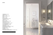 Modern Art Deco Bathroom Mockup, a Household Mockup by creatsy5 (Thumbnail 3 of 5)