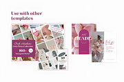 Pink Soft Girl Reels Pack, a Marketing Template by Ink Gallery (Thumbnail 3 of 5)