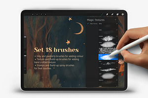 Magic Textures Brushes For Procreate