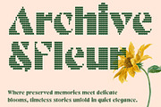 CS Aslan Knitted, a Sans Serif Font by Craft Supply Co. (Thumbnail 6 of 8)
