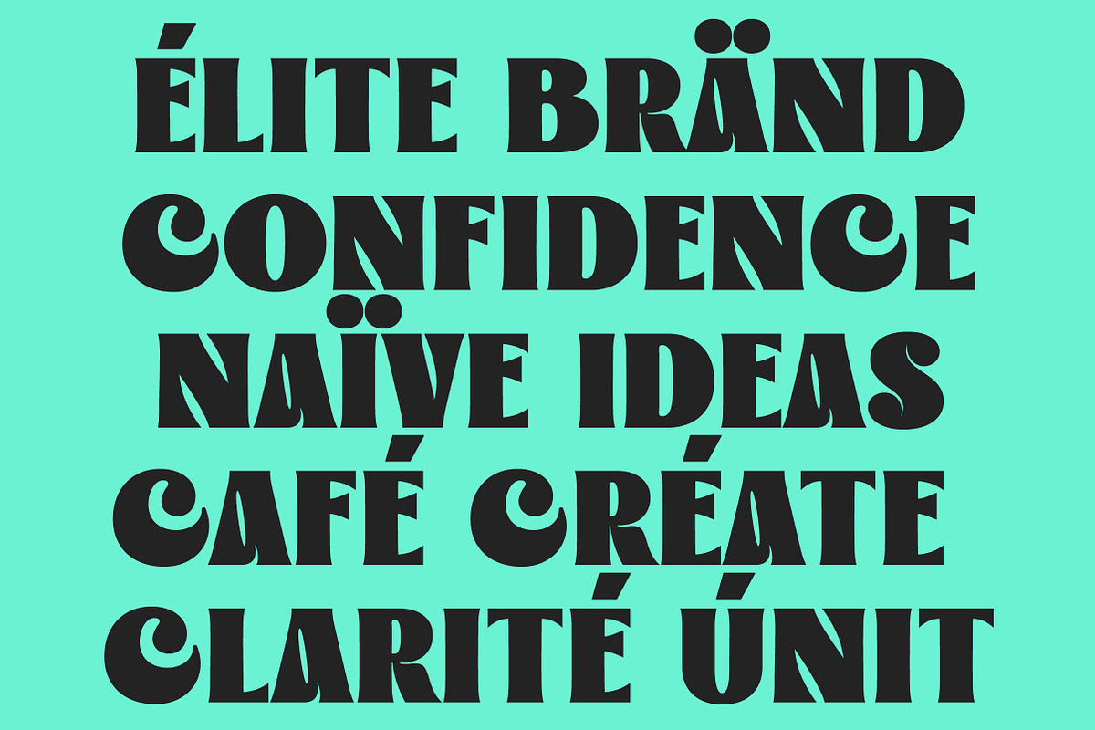 Lucentia - Modern Bold Display, a Sans Serif Font by Lettertype Studio (Photo 9 of 16)