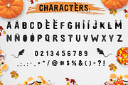 Spooky font + EXTRAS!, a Font by Andrea De Oliveira (Thumbnail 2 of 7)