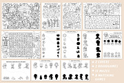 Garden coloring games and activities, an Education Illustration by Lexi Claus (Thumbnail 3 of 16)