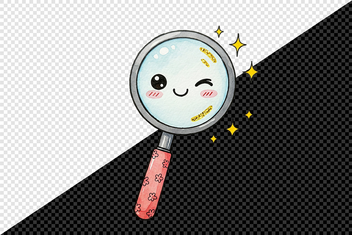 Cute Kawaii School Element Png, an Illustration by Creative Art (Photo 3 of 7)