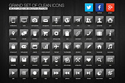 Grand Set of Icons Buttons, an Icon by pixart_pm (Thumbnail 1 of 5)