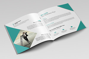 Bi-fold Square Brochure