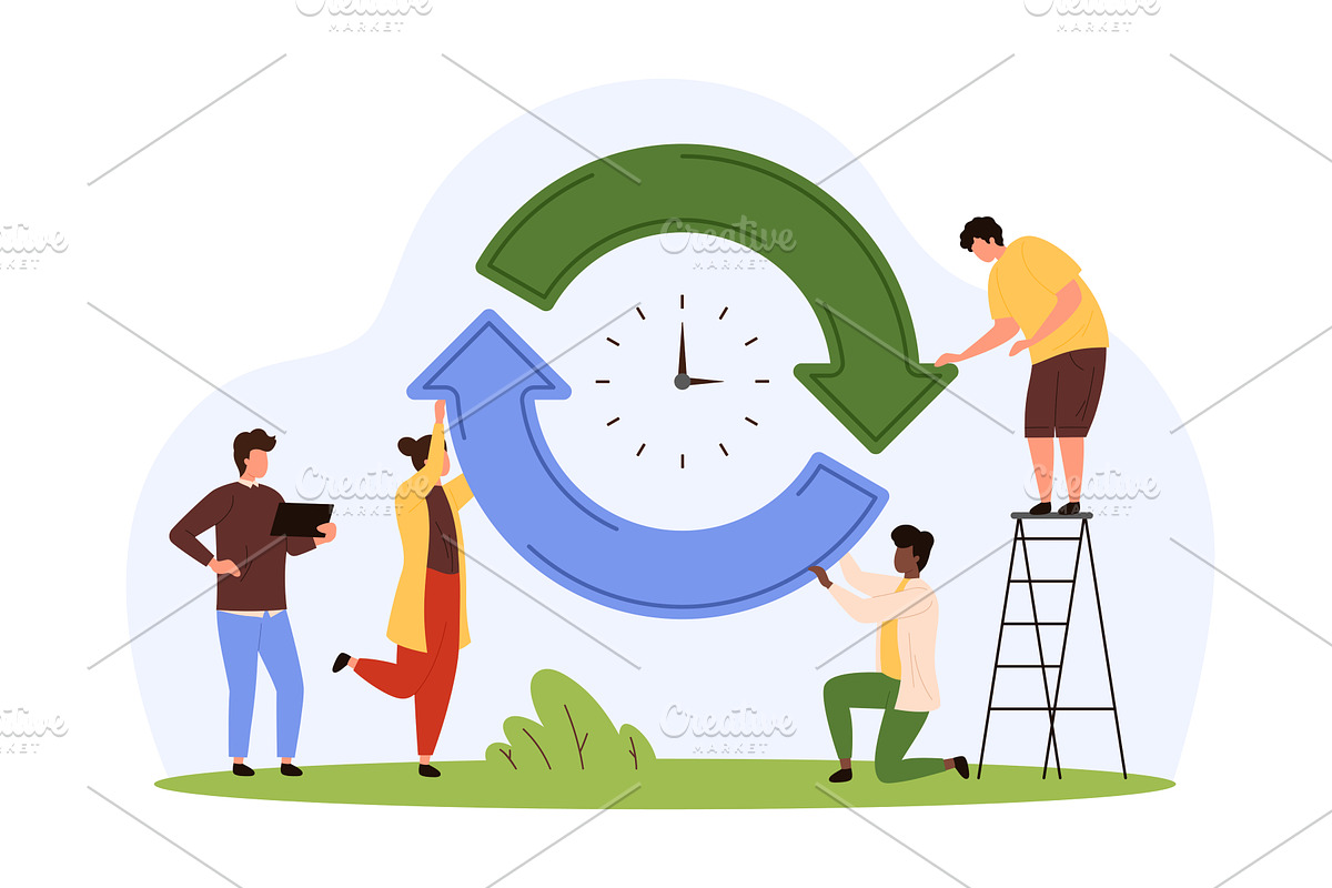 Refresh or reload task, renew, an Object Illustration by Flashvector