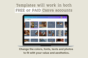 Facebook posts template for authors, a Social Media Template by Petite Zakka Boutique (Thumbnail 5 of 7)
