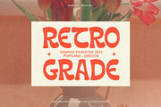 Weirdtopia - Groovy Retro, a Sans Serif Font by Invasi Studio (Thumbnail 4 of 10)