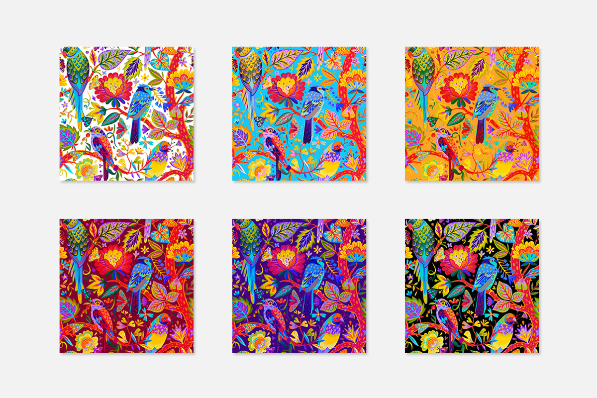 TROPICAL ART, a Pattern Graphic by GALAKAM (Photo 5 of 12)