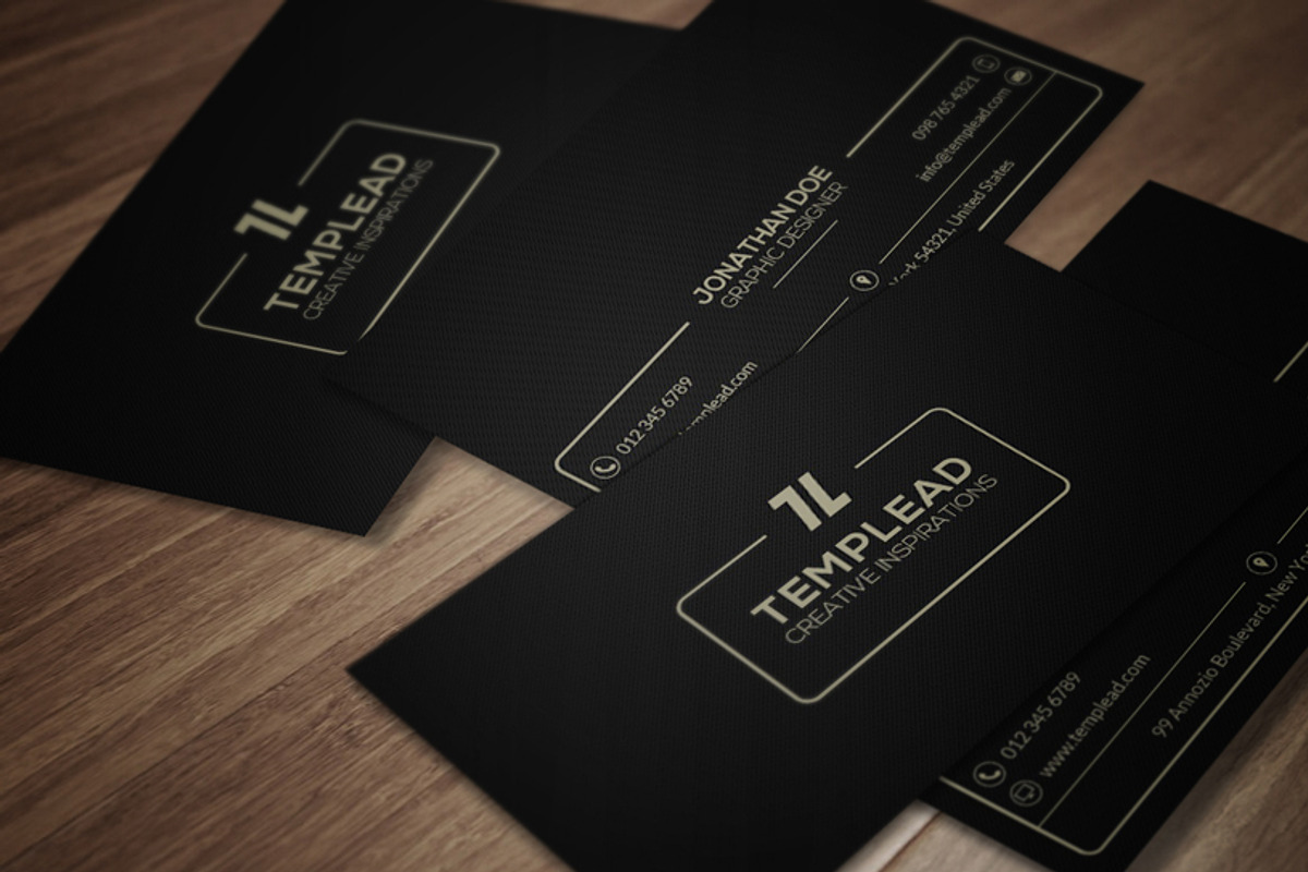 Corporate Business Card CM137, a Business Card Template by annozio (Photo 1 of 4)