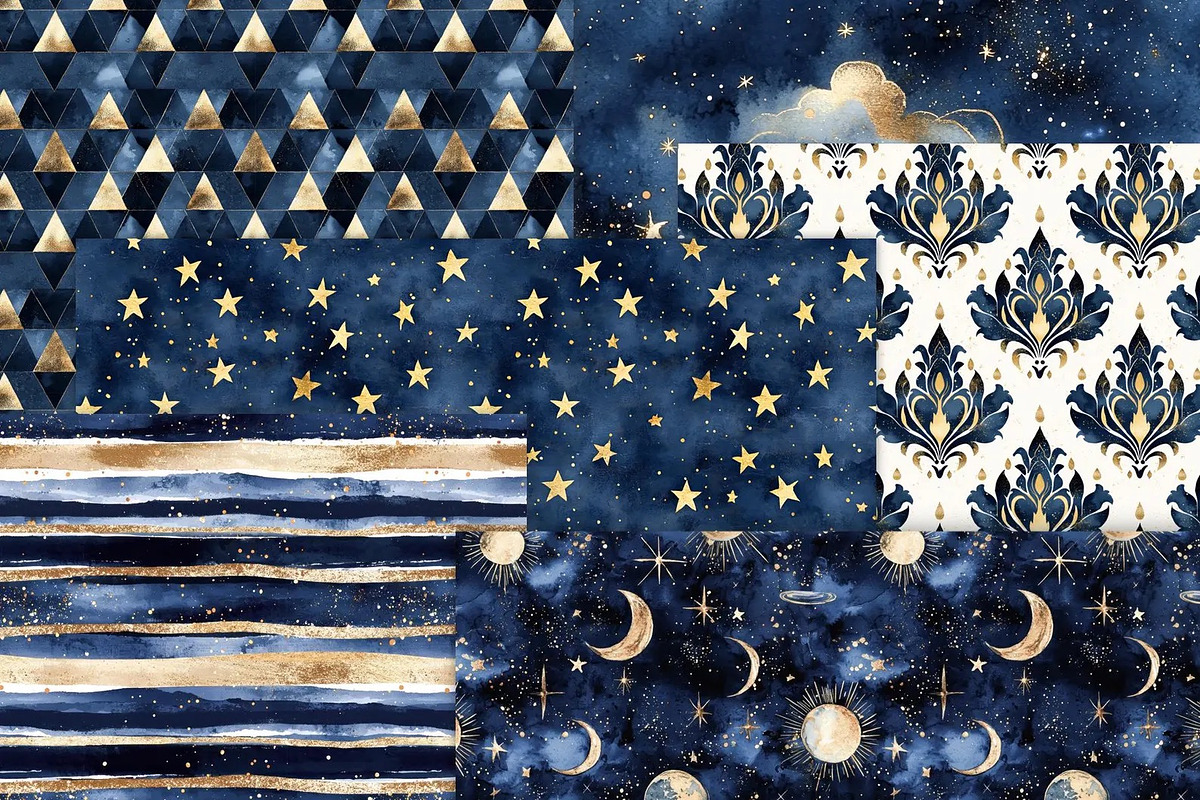 Celestial Glamour, a Decorative Illustration by PeDe Designs (Photo 15 of 15)