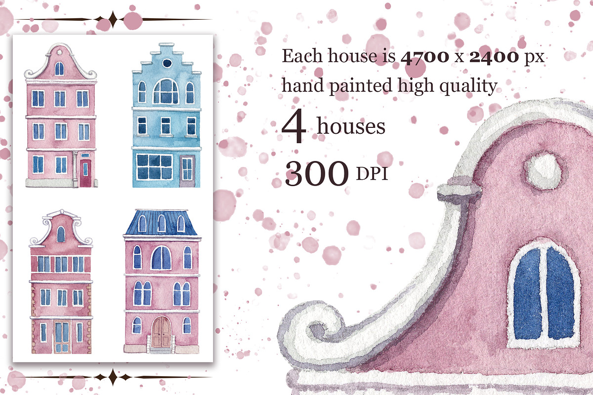 Amsterdam houses, an Object Graphic by Dashamoony (Photo 2 of 2)