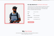 Farhan - Developer Portfolio HTML, a HTML Template by Themeplaza (Thumbnail 2 of 7)